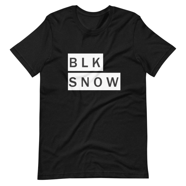 BLK T-Shirt Black Snow