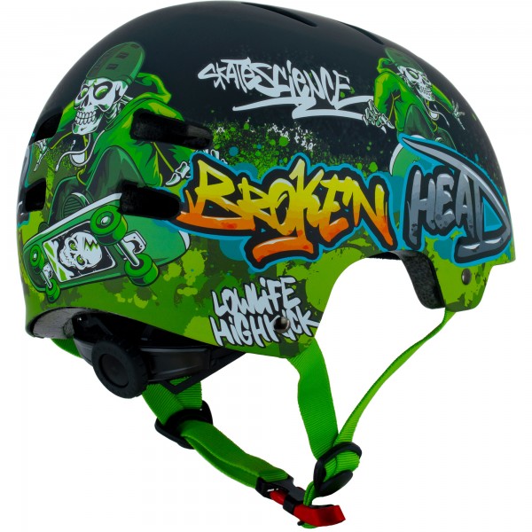 Broken Head Kinder-Fahrradhelm &amp; Skatehelm Skate Boner